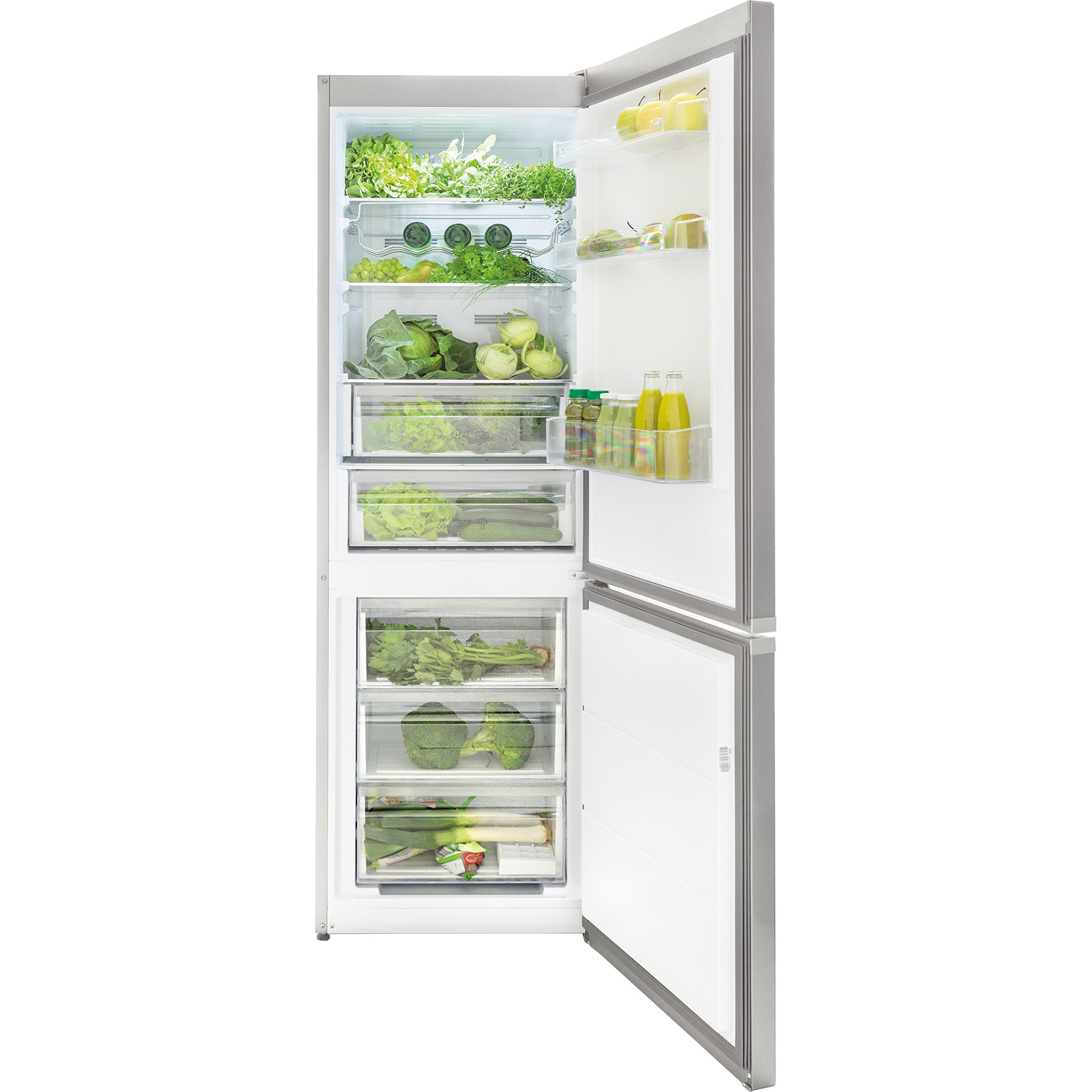 Двухкамерный холодильник KERNAU KFRC 18262 NF E IX