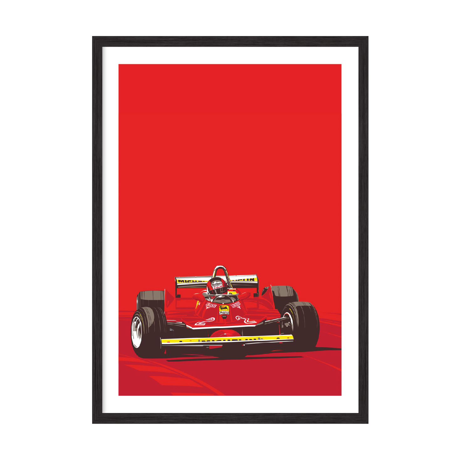 Постер "F1 - FERRARI"