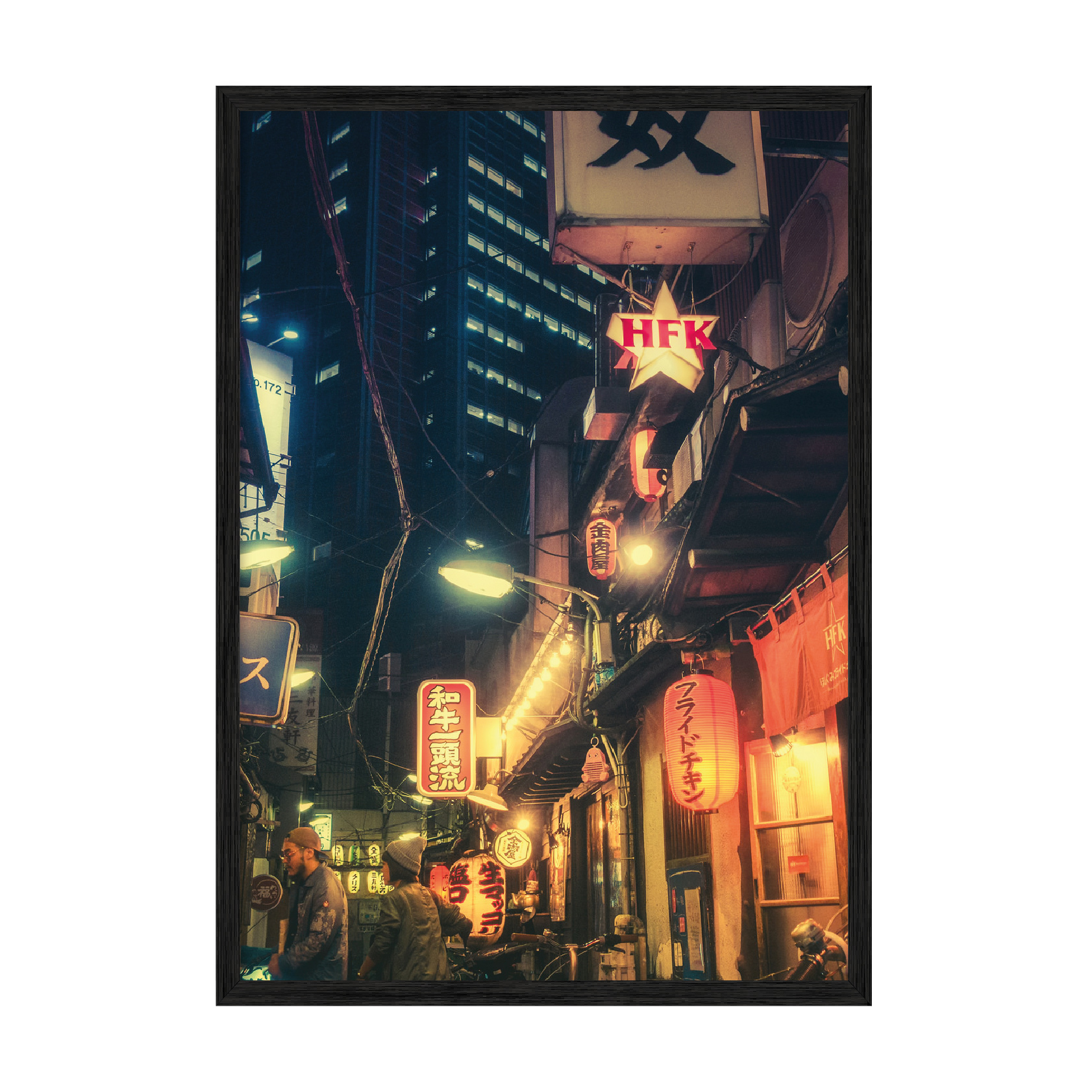 Постер "Ночной Токио"