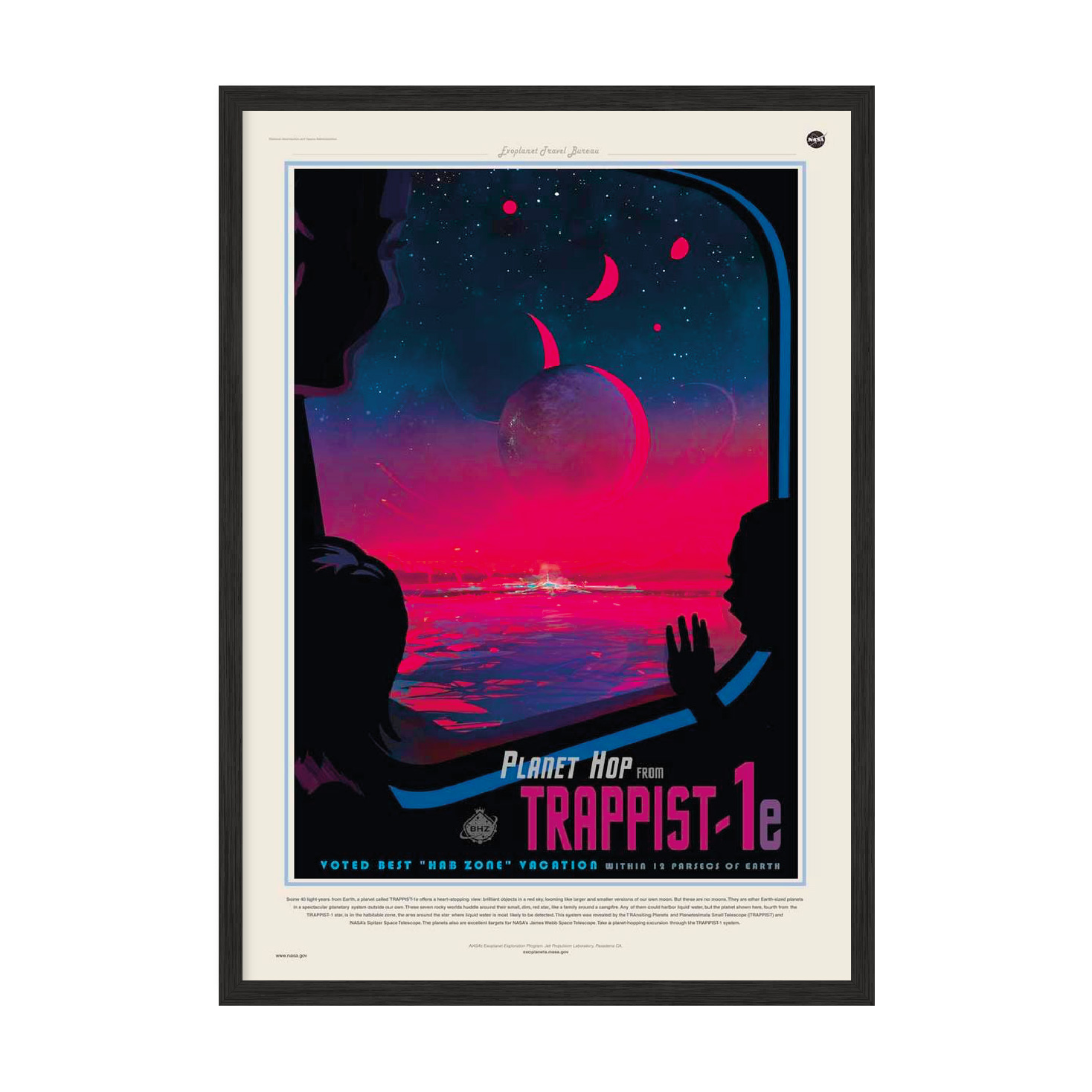 Постер "Trappist 1e"