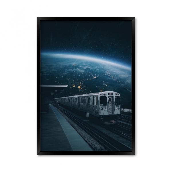 Постер "Космическое метро"