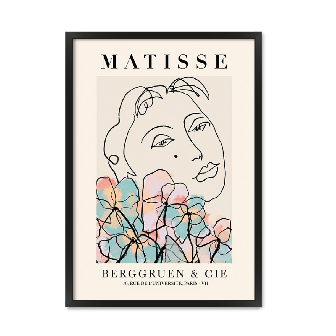 Постер "Маттис, Цветы 01"