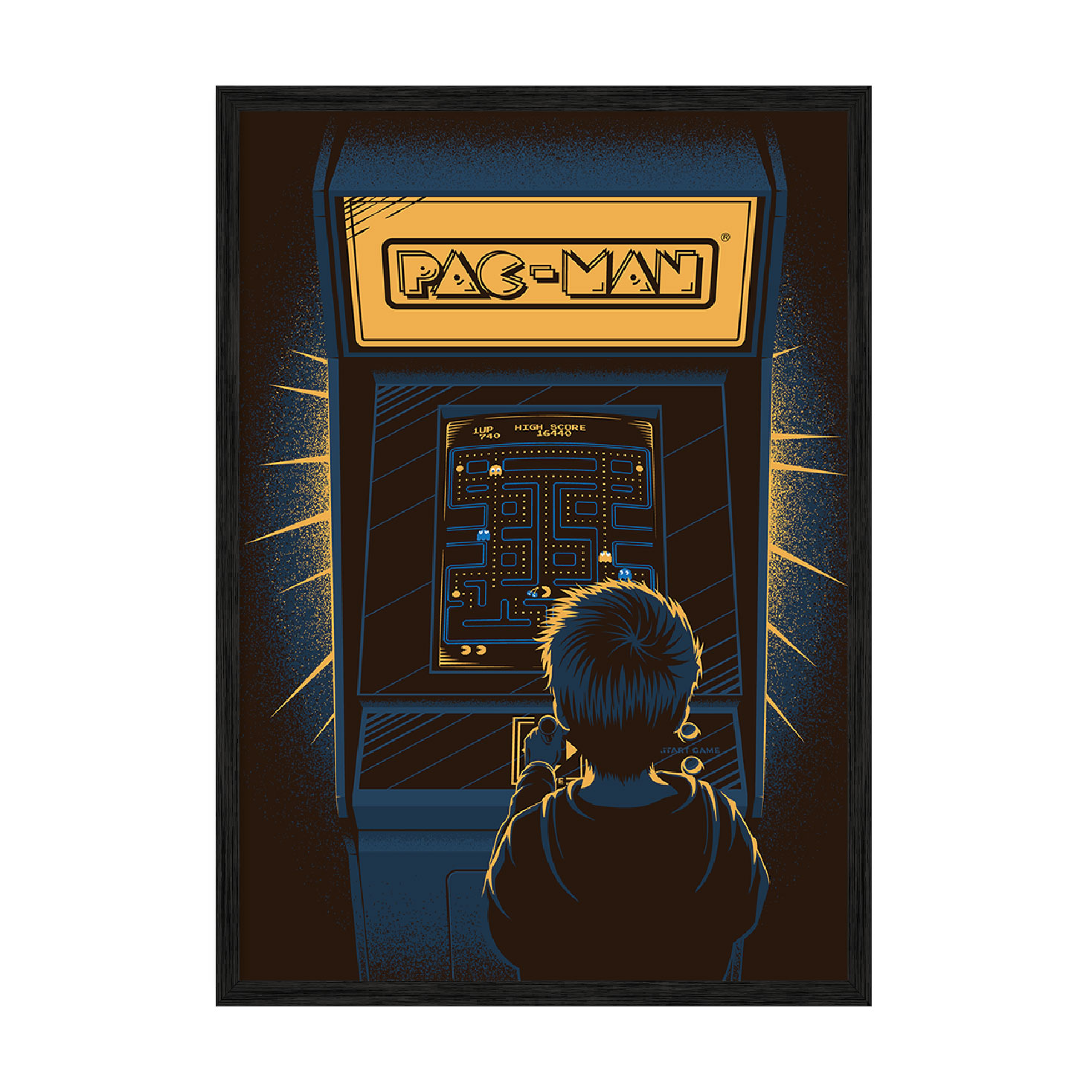 Постер "PacMan game"