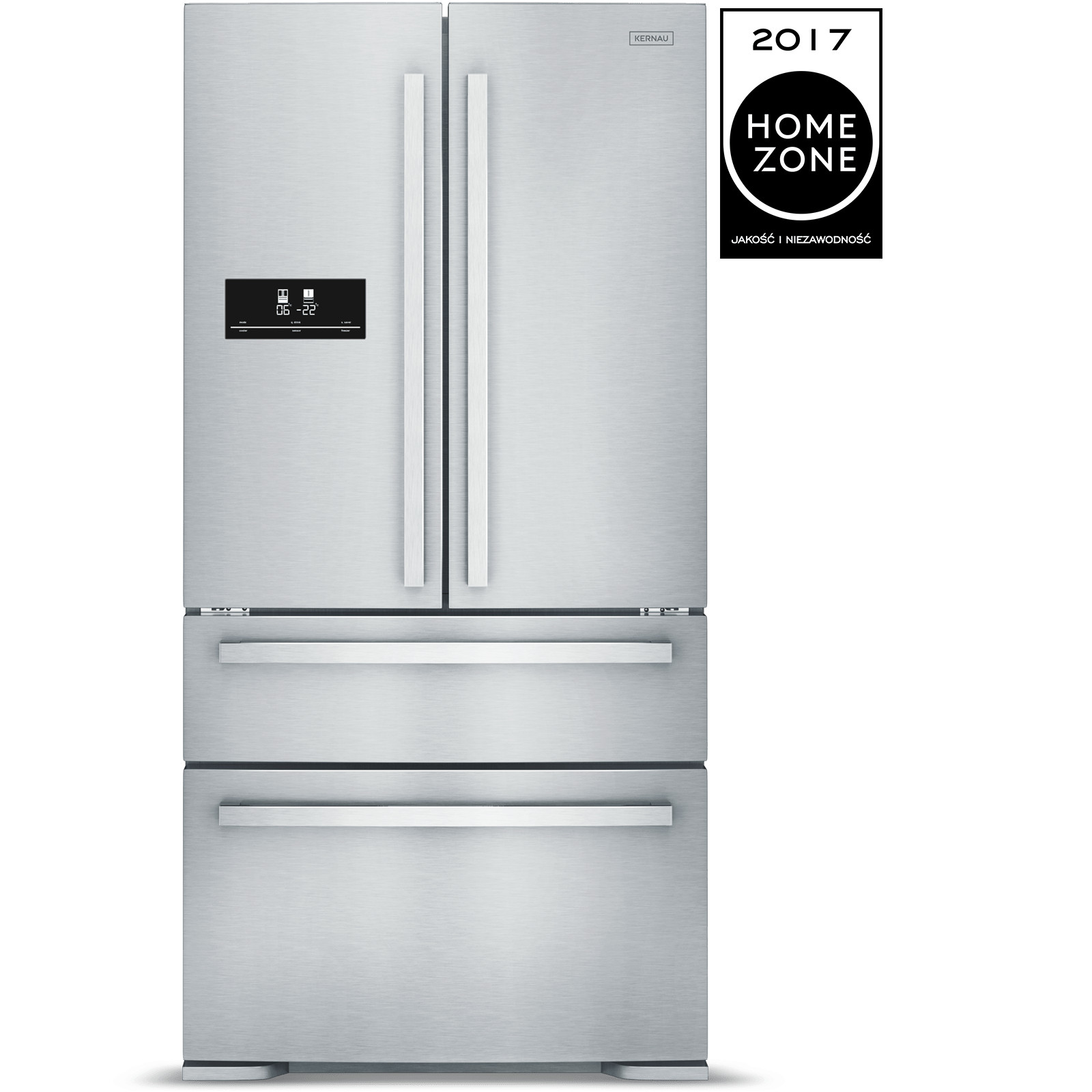Side-by-side холодильник KERNAU KFRM 18191 NF E X